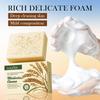Jabón Exfoliante de Avena 100g Jabón Limpiador Exfoliante Limpieza Corporal Jabón Artesanal