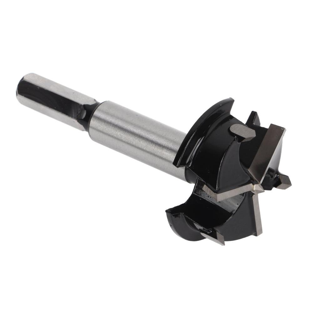 35mm Diameter Forstner Drill Bit 3 Blade Wood Cutter Tool Precision Wood Hole Saw For Woodworking