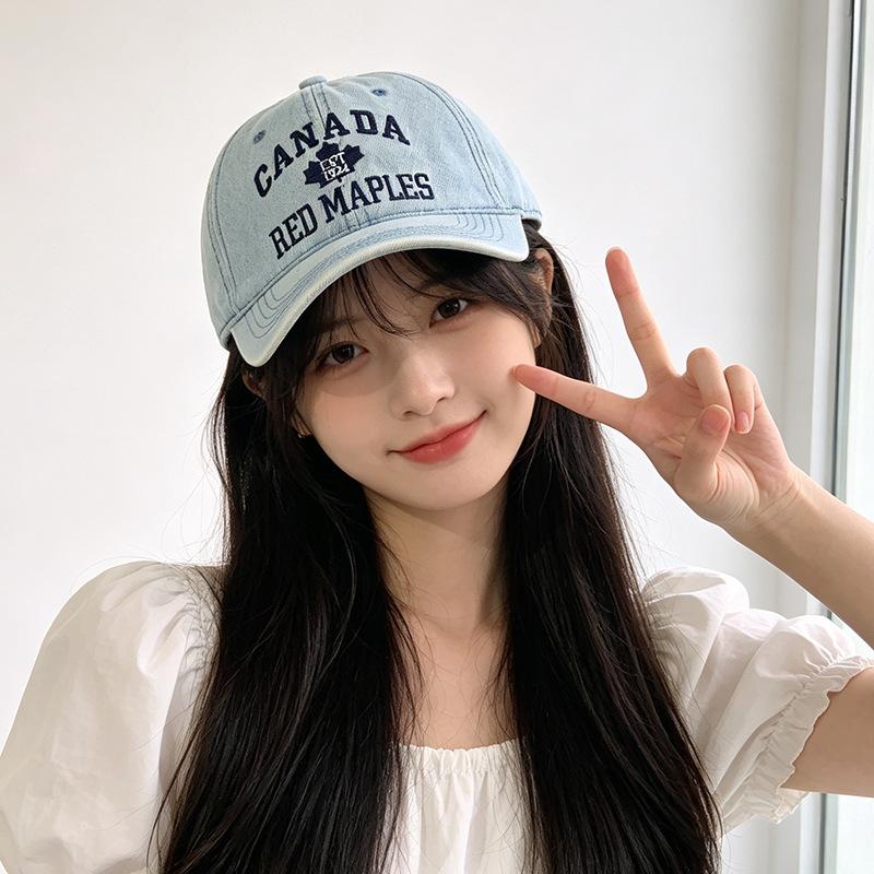 

Summer breathable sunshade baseball cap women s casual versatile face hat M（56-58cm）