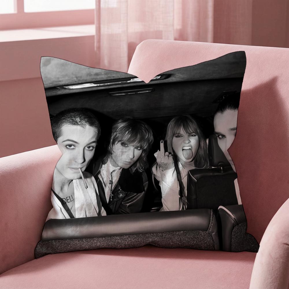COOL M-ManeskinS Cushion Cover Multi-Scene Pillow Cover for Home & Car - Reversible, Soft & Durable for Daily Use