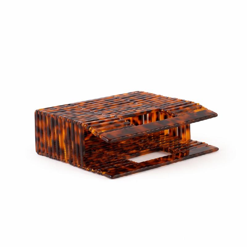 Handbag Openwork Bag Evening Acrylic New Beach Mini Basket Bags Brand Original Luxury Genuine Signed 2026 Women's Clutch Bag
