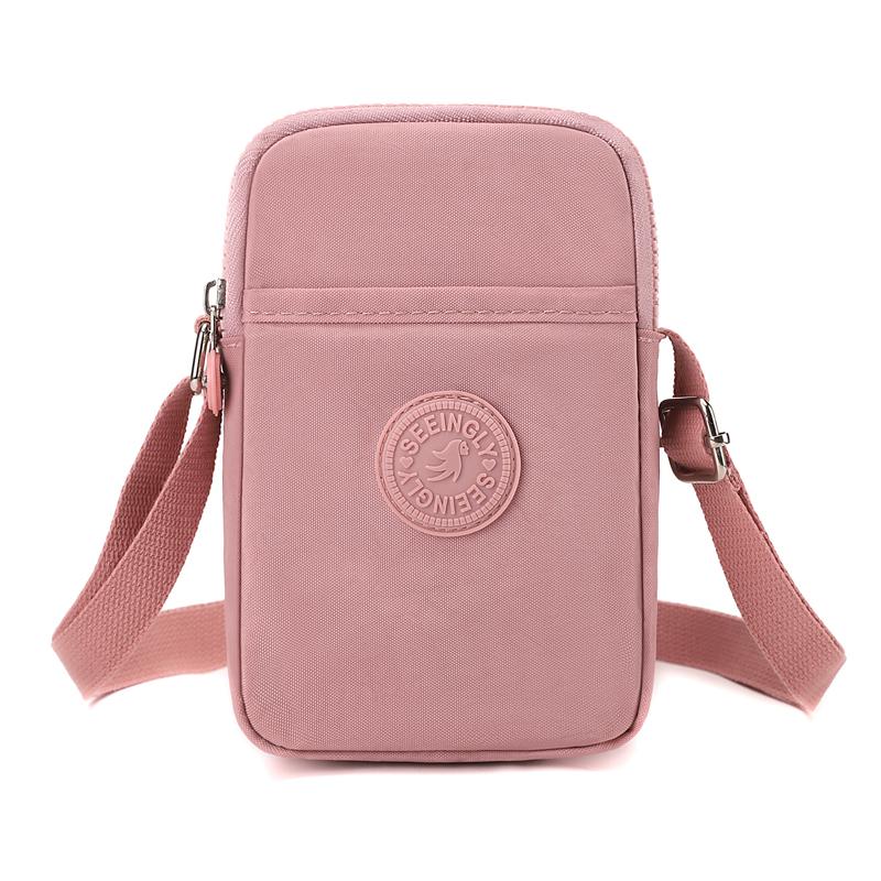 Women's Crossbody Bag Nylon Commuter Coin Purse Multi-Compartment Mobile Phone Bag