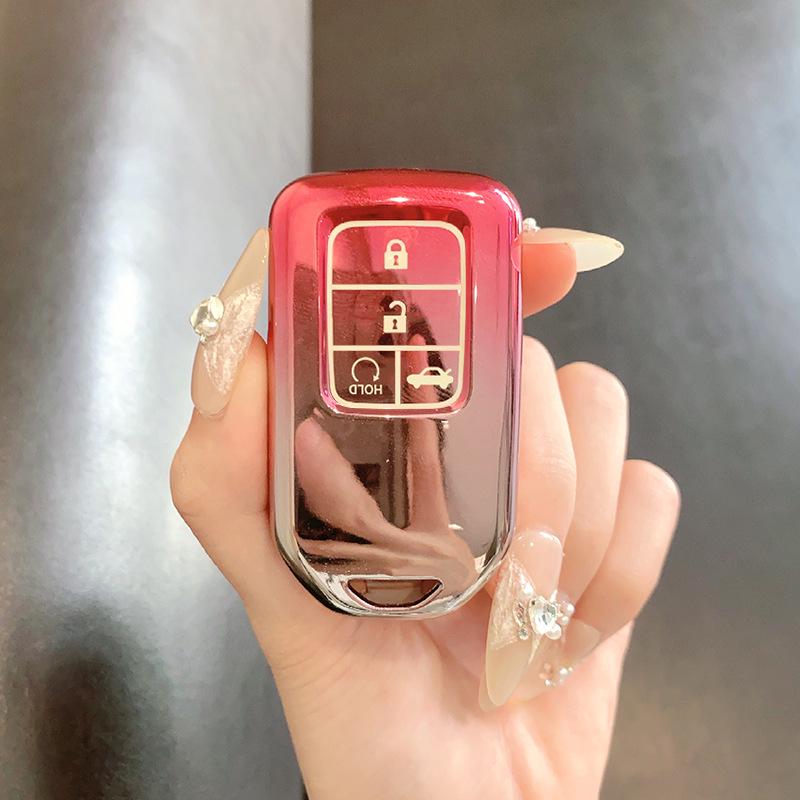 Compatible with Honda Accord XRV 10th Gen Lingpai Binzhi CRV Fit Xiangyu 6-Key Gradient Color Shell Case