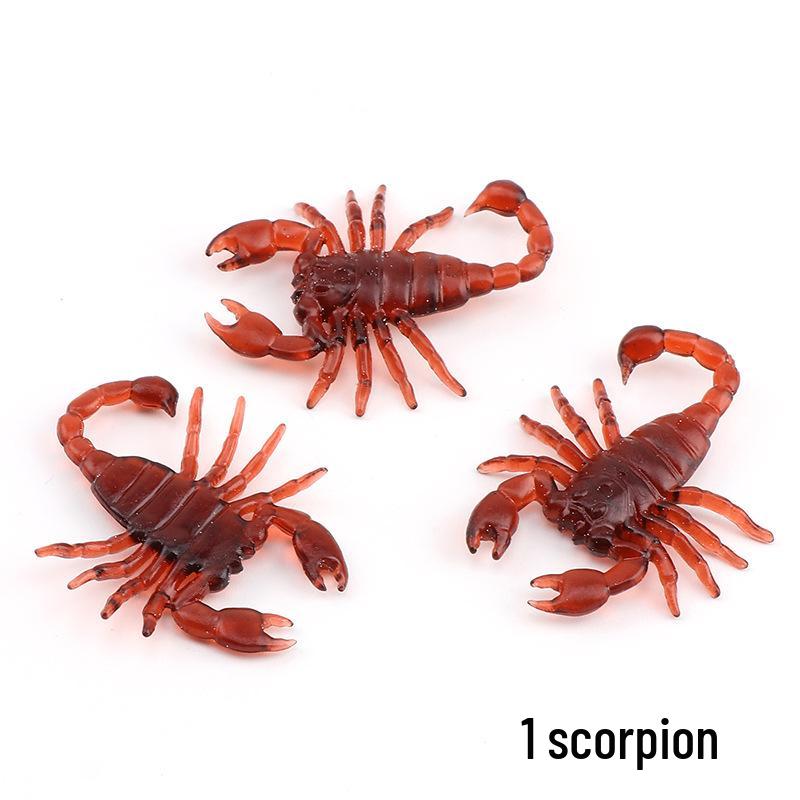Realistic Insect Prank Toys: Cockroach, Centipede, and Scorpion for Funny Halloween Scares