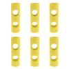6Pcs 2 Hole Noodles Holed Connector Pool Noodles Connector Float Noodles Joint Holder for Swimming Pool Accessory