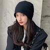 New fried street confinement hat summer thin stacking hat women's versatile knitted wool headgear couple pullover cold hat