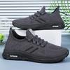 Scarpe da ginnastica da uomo autunnali, anti-odore, traspiranti, casual, con suola morbida, leggere, sportive, tinta unita, versatili, da uomo