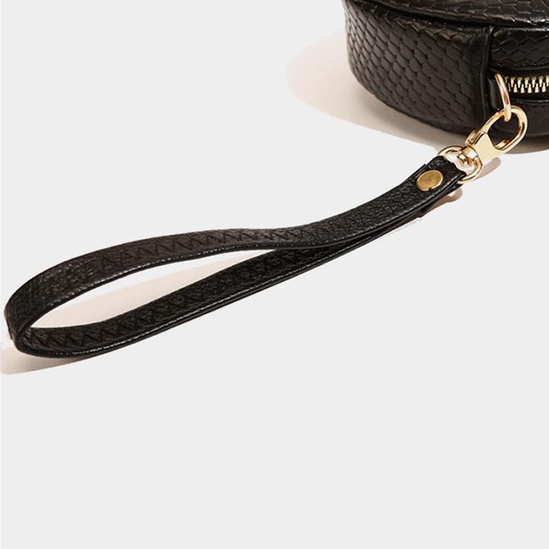 One-shoulder Messenger Women's Bag Crocodile Pattern First Layer Cowhide