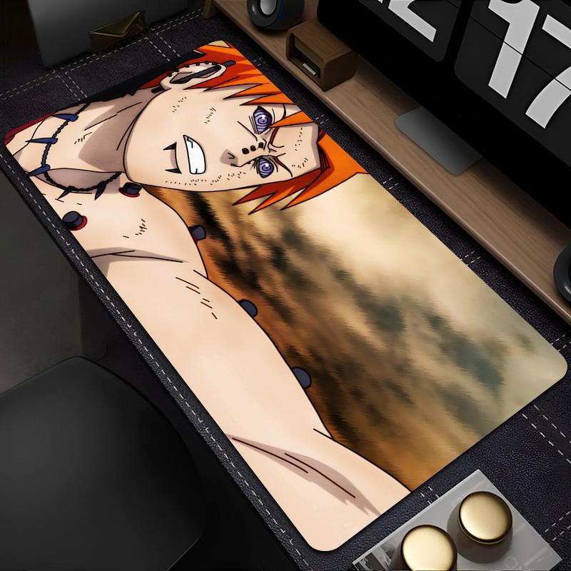 Mouse Pad Naruto Pain Computer Laptop Anime Keyboard Mouse Mat Larger Mousepad Keyboards Pad Gamers Decoracion Desk Mat