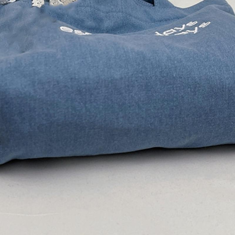 Vintage Canvas Bag Large Capacity Single Shoulder Denim Single Shoulder Tote Bag