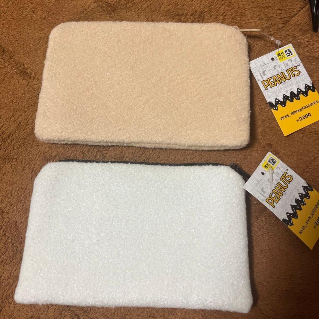 

[USED] Korea Daiso Snoopy & Charlie Brown Pouch Snoopy