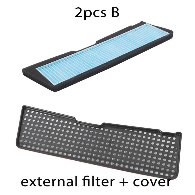 Car Intake Air Filter Cover For Tesla Model 3 2021 2022 Melt Blown Fabric Inlet Cover Flow Vent Trim Dust Prevention