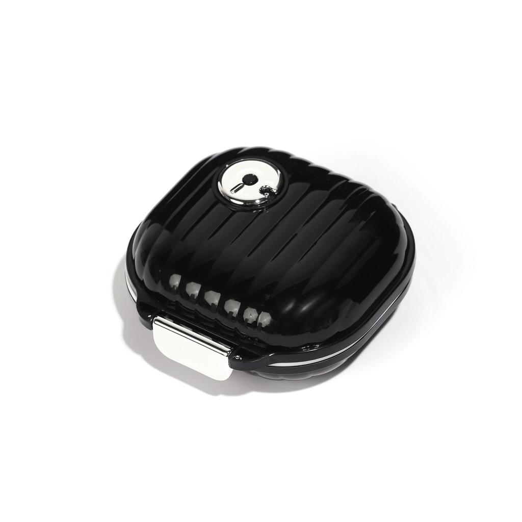 Travel Portable Small Medicine Box, Mini Plastic Grid Fashionable Small Medicine Box