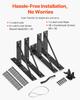 Gate Corner Brace Bracket Anti Sag Gate Frame Hardware Kit for Stable Gate