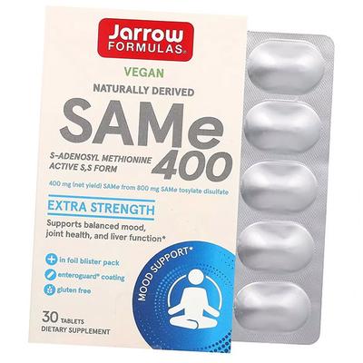 S-Adenosylmethionine, SAM-e 400, 30 Tabs (72345025)