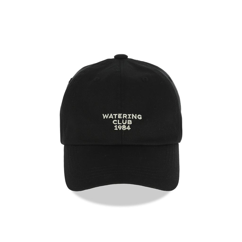 DOLPHIN WAVE APPAREL Dolphin Lettering Embroidered Ball Cap Black