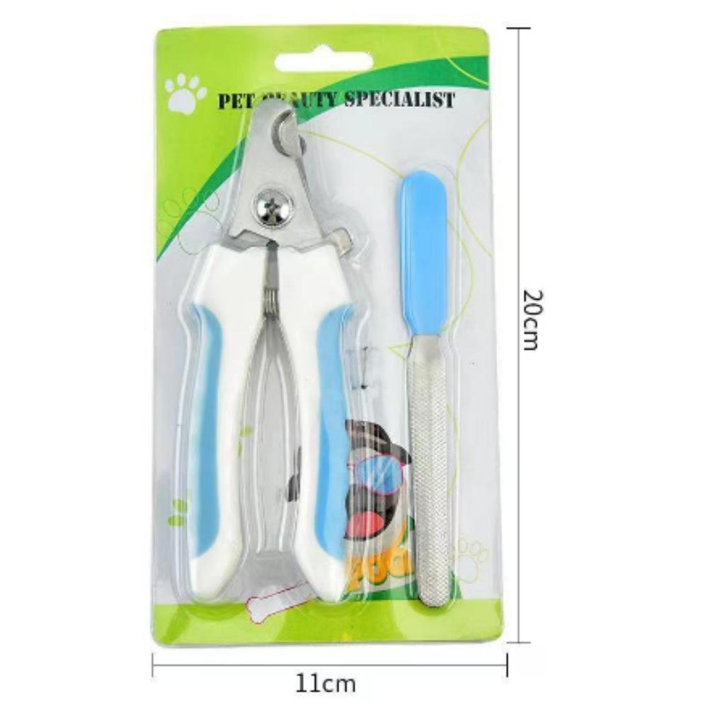 Pet Nail Clippers, Dog Nail Files, Dog and Cat Claw Pliers,professional Trimmers with Protection and Safety Locks