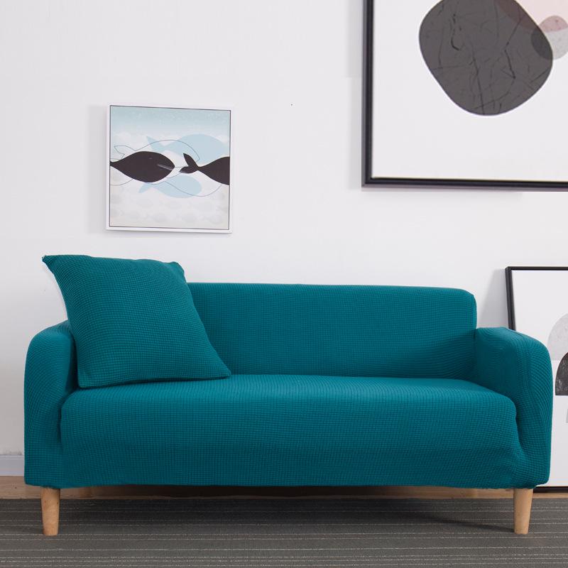 Thickened Sofa Cover, Single or Double Three Seat Sofa Cover, Fully Covered Sofa Cushion Cover