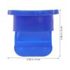 2Pcs Silicone Sewer Drain Core Backflow Preventer for Bathroom Kitchen Basement Odor Proof Drain Cores Automatic Seal Water Back