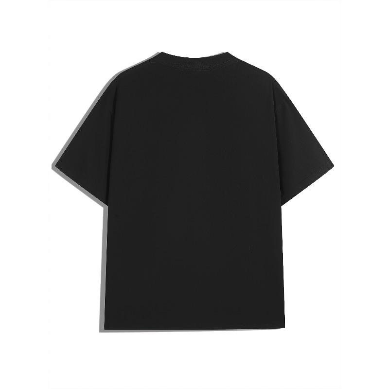 T-shirt Divertente da Uomo Taglia Europea - Grafica Batteria Scarica Necessita Birra - Maglietta Novità Umoristica per Feste con Birra, Manica Corta Streetwear Casual