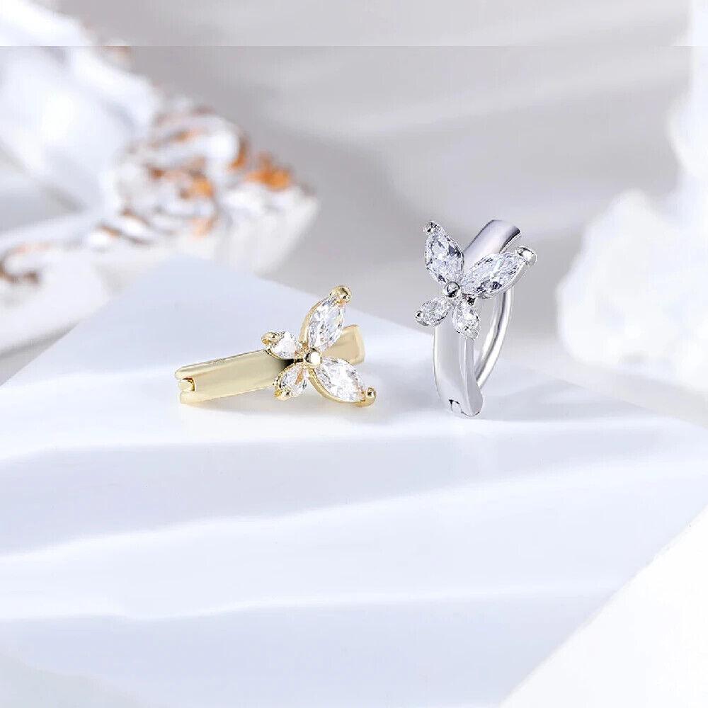 14G Belly Button Ring for Women Surgical Steel CZ Clicker Ball Belly Piercing Ring Simple Reverse Navel Rings Body Jewelry