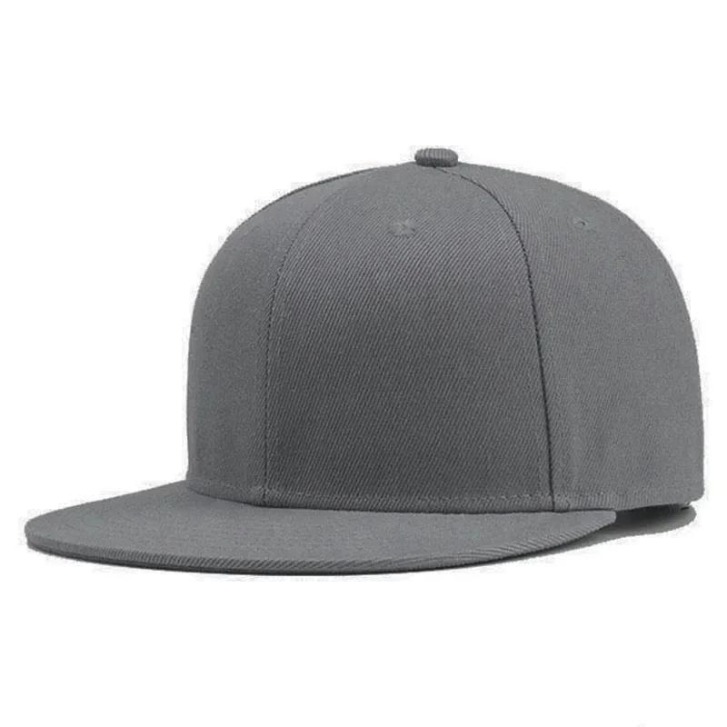 New  Cap Plain Adjustable Snapback Hat High Quality Adult Hip Hop Urban Street Style Baseball Cap Men Women Outdoor Leisure Baseball Hat