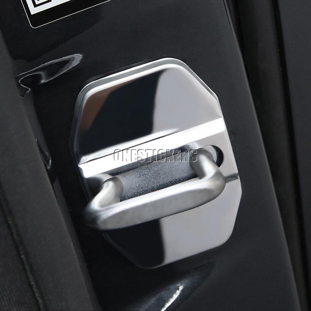 BKS2 For Mercedes Benz C Class W206 C200 C220 C260 C300 2022+ Stainless Steel Car Accessories Door Lock Buckle Protector Cover Trim