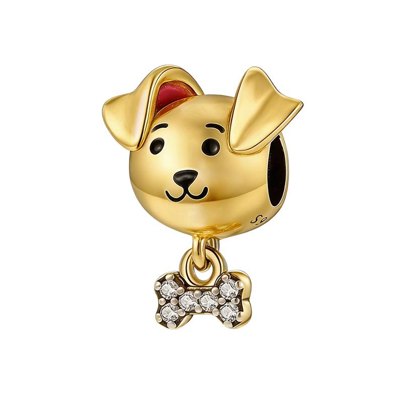 

New Charms Fit Bracelet Dumbo Pooh Winnie Alice Teacup Carousel Beads CZ Crystal DIY Jewelry Gift