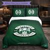 Biancheria da Letto a Tema Hibernian FC Set 3 Pezzi Copripiumino Biancheria da Letto Decorativa Per Stanza Adolescenti Decorazione Casa