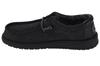 Hey Dude Wally Youth Basic, for Boy black Sneakers