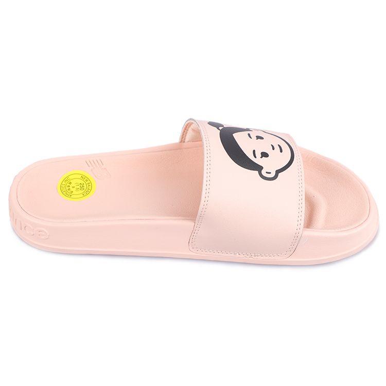 New Balance Noritake X  NB 200 Illustrator Collaboration Rubber Sole Slide Sandals Women Footwear Pink SWF200NP