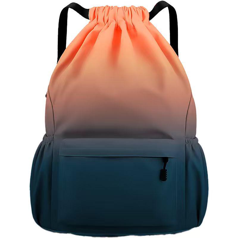 Unisex Sport-Rucksack mit Kordelzug, große Kapazität - Tragbar & Lässig