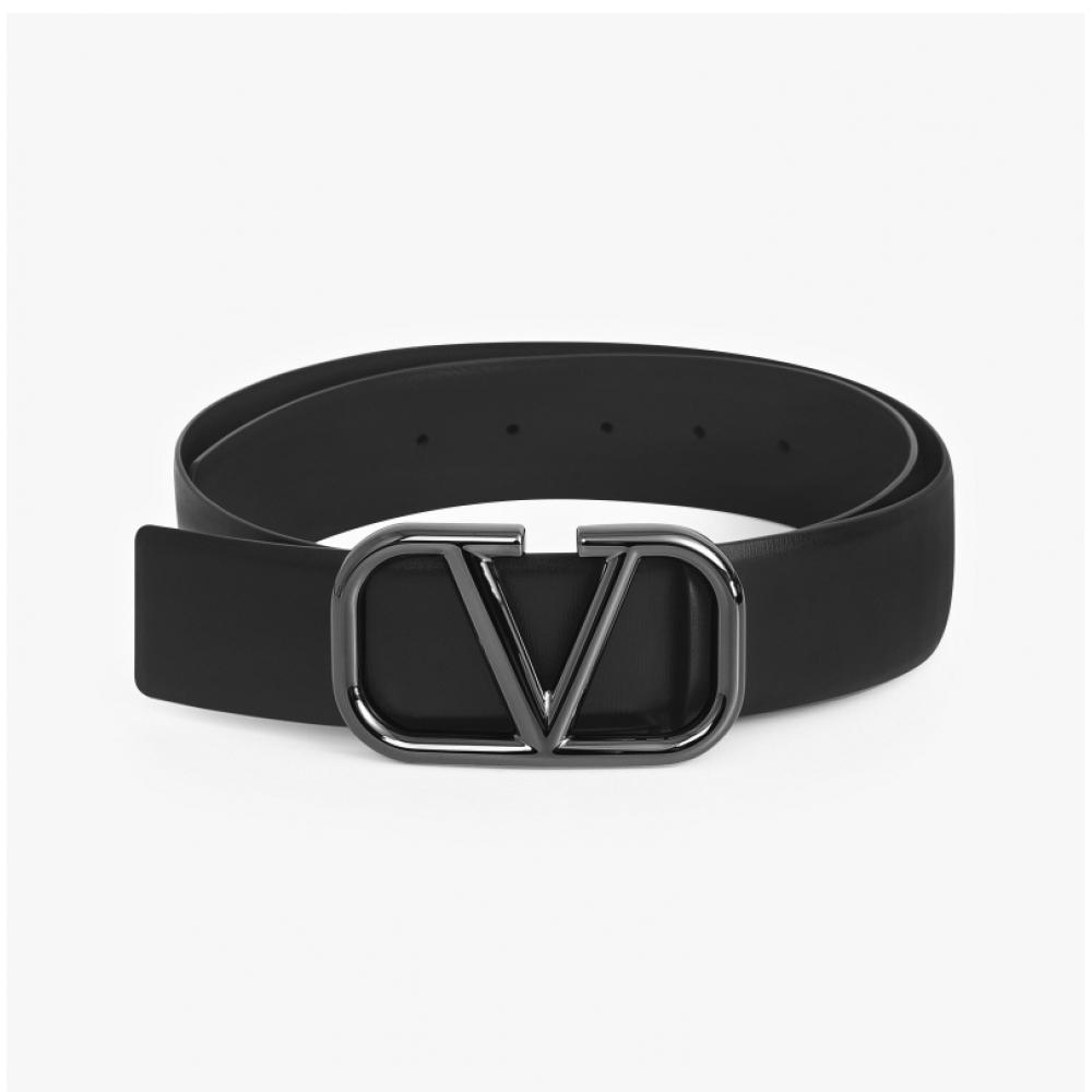 Valentino GaraVani V Logo Belt T0q87 Azr 0no