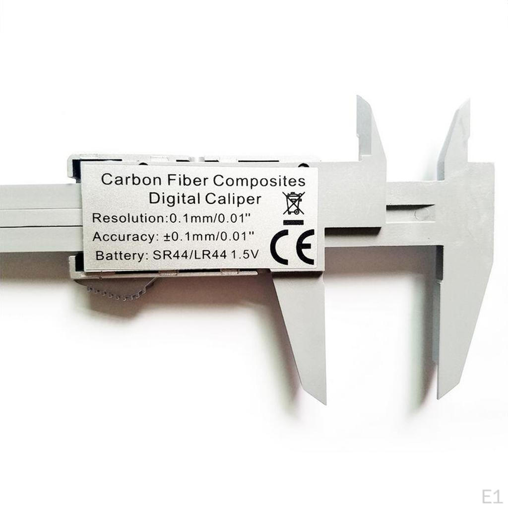 Digital Caliper Plastic Electronic LCD Measuring 0-6"/150mm #1