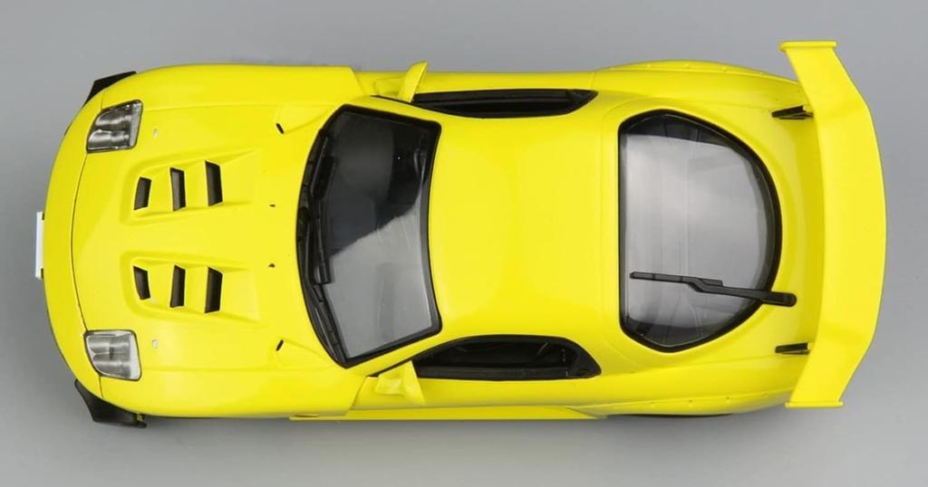 Mazda FD3S Custom Competition Yellow Mica Plastic Model Kit MN10 Platz/MONO 1/32 RX-7 Pre-colored (Automobile)