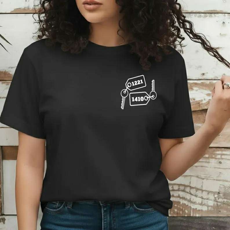 Loose Printed Short Sleeve Cotton T Shirt Unisex Casual Tops S