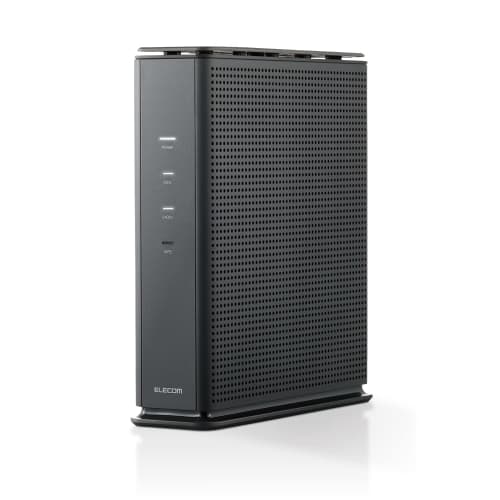 ELECOM WiFi Router Wireless LAN Wi-Fi6 AX6000 4804+1147Mbps Compatible with IPv6 (IPoE) Wired 2.5Gbps Security Equipped with Detached House 3-Story Co