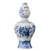 Antique Chinese Blue And White Porcelain Miniature Vases Flower Holder For Hydroponic Plant Shelf Display Container