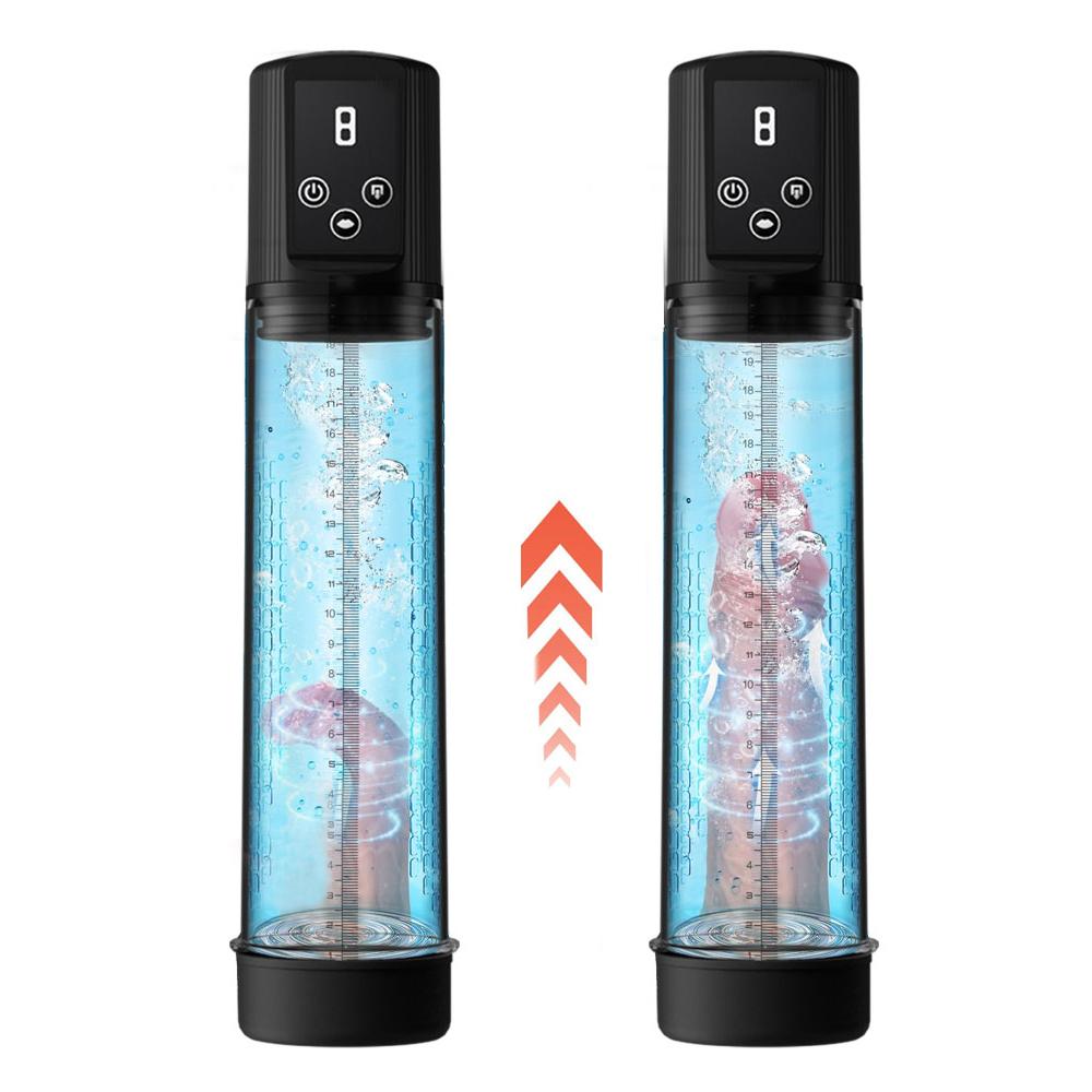 Automatic Electric Penis Vacuum Pump Thicken Penis Enlargement Enhancer Penis Sucker Sex Toys for Men Male Masturbate Adult Toys