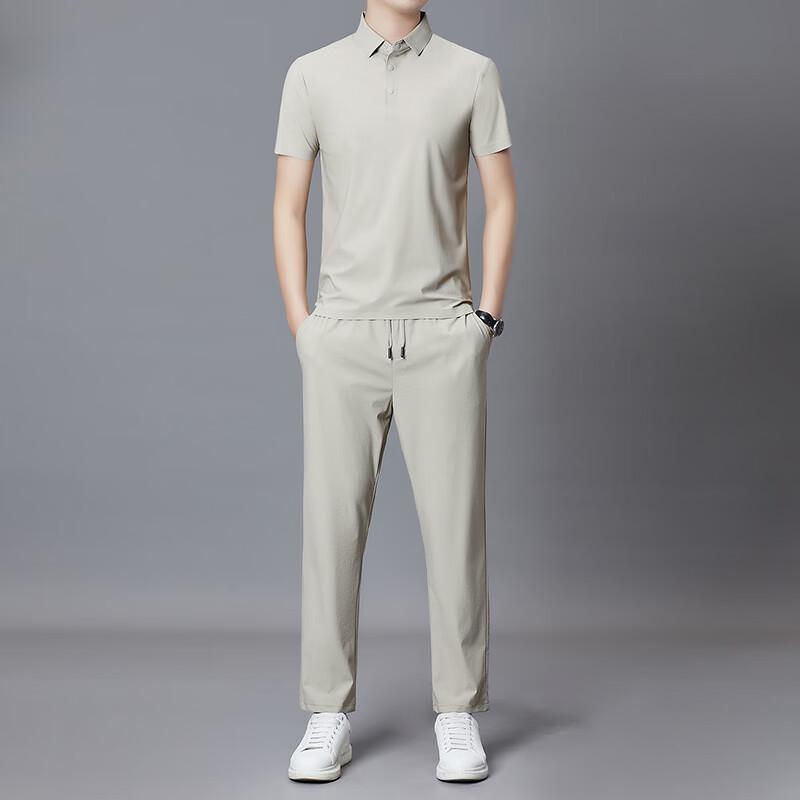 Firstview Men's Summer Casual T-shirt and Pants Set FV26C1088