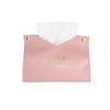 Girls' Leather Tissue Box Cover - Portable for Home, Car, or Living Room