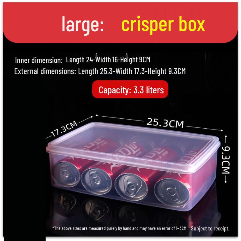 

ZISIZ Square Transparent Plastic Food Storage Containers