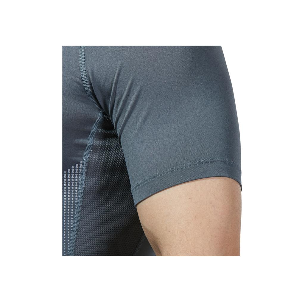 Under Armour HeatGear Vent Compression Short Sleeve Training Top Men Tops Gray 1362452-012