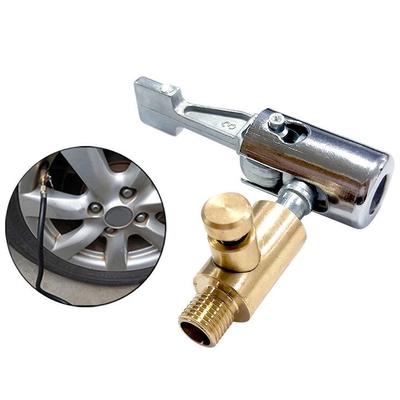 Conector portabil pentru pompă gonflabilă auto, compresor de aer Chuck, poate fi dezumflat, umflator de anvelope, mandrină pentru repararea furtunului