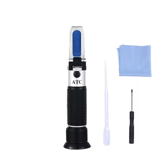 

Alcohol Refractometer Handheld 0-80% ATC Spirits Tester Meter Alcoholometer Liquor Wine Content Tester Without Box