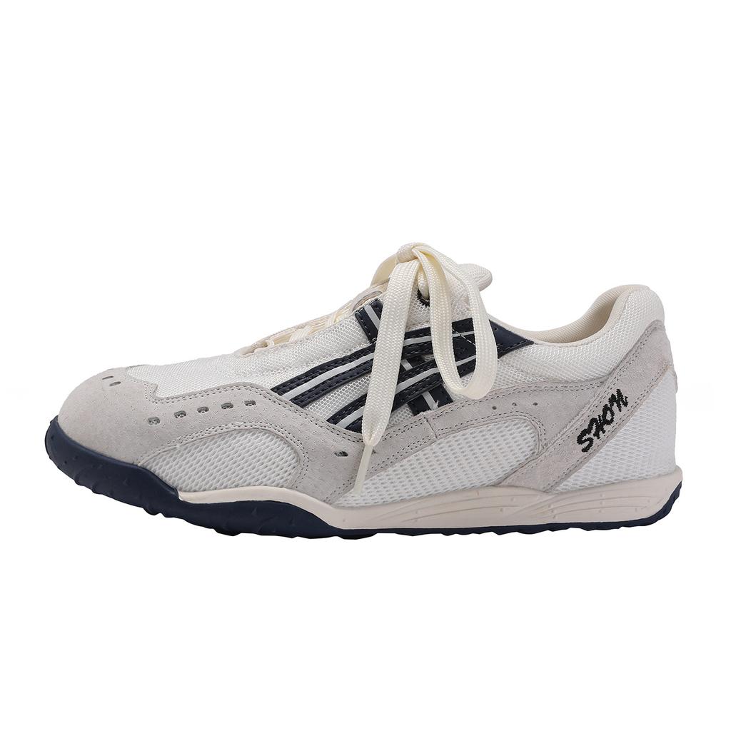 Cowhide Version~ Retro Platform German Training Shoes Women's 2025 New Color Matching Outdoor Casual Sports Shoes Flat Forrest Gump Shoes