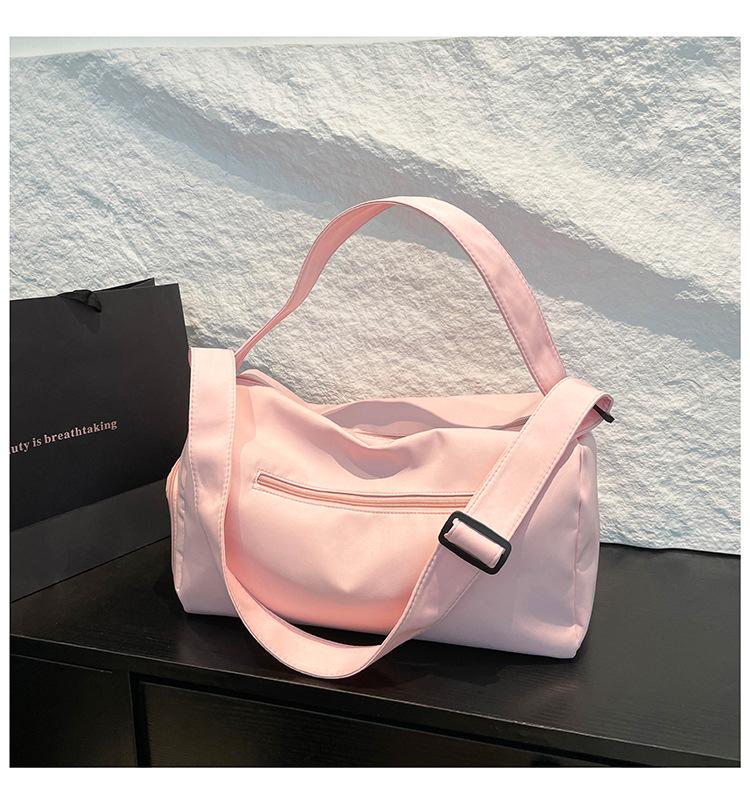 Unisex Lightweight Sports Travel Bag with Large Capacity and Shoe Compartment