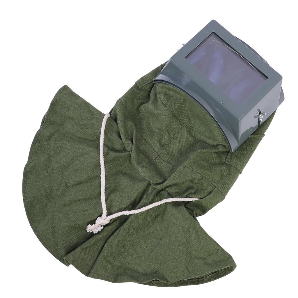 Capuz de jateamento de areia, proteção contra poeira, à prova de vento, protetor de pescoço, xale de jateamento de areia