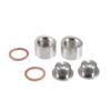 Motoforti O2 Oxygen Sensor Bang, Mount Bang and Plug Adapter, M18 X 1.5 Thread,