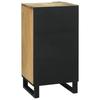 vidaXL Sideboard Natur 40 X 33 X 75 Cm Massives Mangoholz